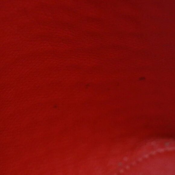 Christian Louboutin Calfskin Crocodile Embossed Spikes Large Cabarock Bag- Green - Picture 5 of 15